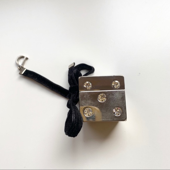 Dior Dice Bag Charm Key Chain Car Ornament - Picture 2 of 7